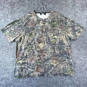 WFS Element Gear Lynch Super Flauge Game T-Shirt Mens Camo Realtree Boxy Pocket‎